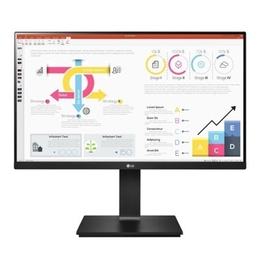 LG、23.8型WQHD液晶モニター「24QP750-B」