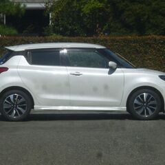家で買える！H29年 スイフト 希少の1000ccターボ車 大型８型ナビ＆全方位パノラマカメラ！360度ドラレコ！走行4.8万キロ！国定駅４キロor伊勢崎駅７キロor前橋駅13キロの画像