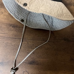 2way【ナチュラル帽子】ダンガリーハット風にもの画像