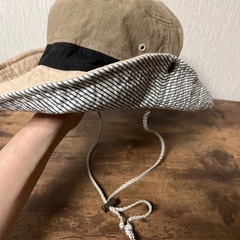 2way【ナチュラル帽子】ダンガリーハット風にもの画像