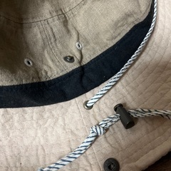 2way【ナチュラル帽子】ダンガリーハット風にもの画像