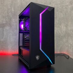 MSIガラスケース Corei7 RX570  メモリ24GB ...