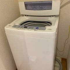 洗濯機　アクア2017年製 6kgまでの画像