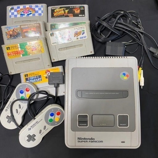 スーパーファミコンとソフト