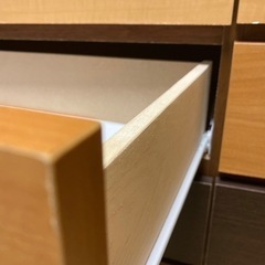 (7/26水曜日までに引き取れる方限定‼️)カラフルな木目調収納タンスの画像