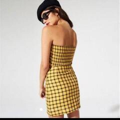 チェック柄 セットアップの画像