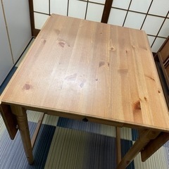 【送料込みへ変更！】傷有　IKEA インガートルプ ダイニングテーブル 送料込みへ変更！】傷有IKEA インガートルプ ダイニングテーブル