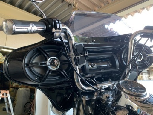 美品ハーレーBATWING フェアリングヤッコカウルデタッチャブル