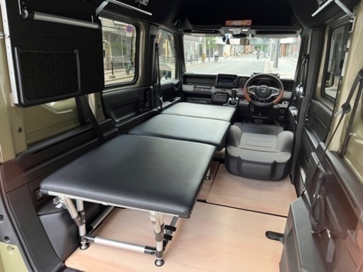 N-VAN用のベッド、フロアボード、サンシェード　NVANエヌバン専用