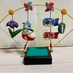 鯉のぼりの置物🎏