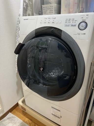 シャープドラム式洗濯機