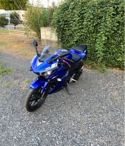 593.  動画あり　ヤマハ　YZF-R25  RG10J  バイク　250cc  車体