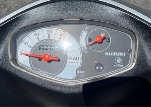 594.  動画あり　スズキ　アドレスv50   4スト　原付　バイク　50cc   車体