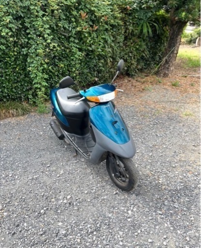 596.  動画あり　スズキ　レッツ2   原付　バイク　50cc   2スト　車体