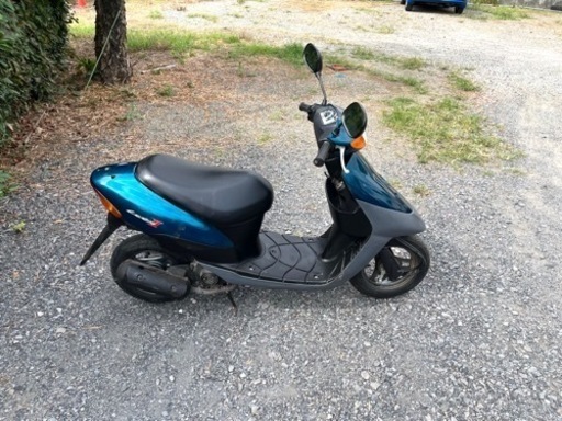 596.  動画あり　スズキ　レッツ2   原付　バイク　50cc   2スト　車体