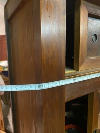 アンティーク和箪笥　水屋箪笥　茶色　骨董品