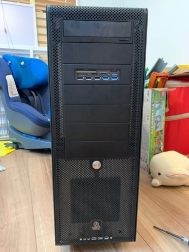 LIAN LIフルタワーケース、CPU、マザーボード、メモリ、グラフィックボード、電源他