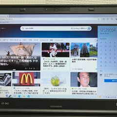 パナソニック　ノートPC：CF-SX2 レッツノートの画像