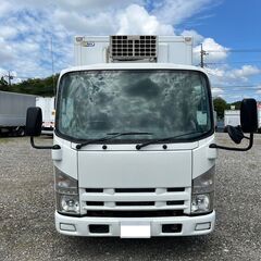 H19年式　いすゞ　エルフ　冷蔵冷凍車　小型(2t・3t)　2トン積載　標準幅　荷台長305cm　中温仕様　-5℃設定　東プレ　スタンバイ　門高180cm　鉄床　水抜き穴左右1対　リア2枚観音扉　フロア6速MT　型式:BKG-NMR85AN　集中ドアロック　電格ミラー　坂道補助　ETC(弊社在庫管理番号:0439)の画像