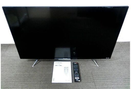 【美品　動作良好】FUNAI　液晶カラーテレビ　43V型　FL-43UB4000　2017年製　説明書　リモコン付き　4000シリーズ　高画質　高音質