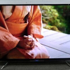 【美品　動作良好】FUNAI　液晶カラーテレビ　43V型　FL-43UB4000　2017年製　説明書　リモコン付き　4000シリーズ　高画質　高音質　の画像