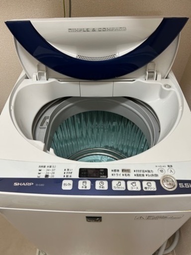 SHARPの洗濯機