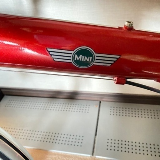 MINI 折りたたみ自転車　赤　7段変速