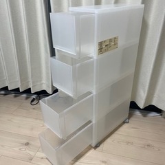 無印良品 ストッカー4段キャスター付き