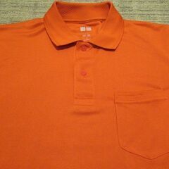【新品同様】UNIQLO　ユニクロ　メンズポロシャツ　Mサイズの画像