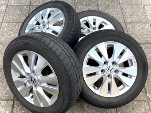 ◆「16インチ」ステップワゴンスパーダ RK 純正アルミホイール 夏タイヤ 205/60R16 トーヨー BG60