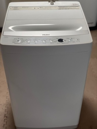 送料・設置込み　洗濯機　7kg Haier 2019年