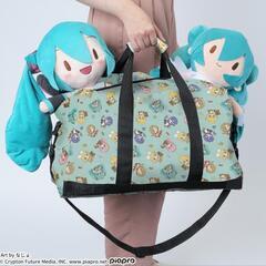 新品 初音ミク プラチナムザッカビックボストンバッグの画像