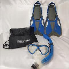 【子供用】ゴーグル＆シュノーケル＆フィンセット（20〜22.5c...
