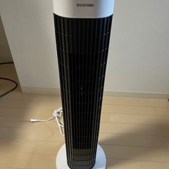 アイリスオーヤマ 扇風機 タワーファン スリム 左右自動首振り ...