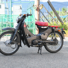 スーパーカブ c50 カブ c100ルックカスタム aa01