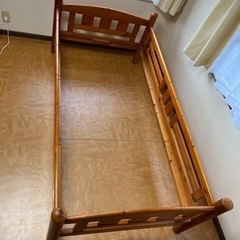 【お譲りします】木製すのこシングルベッドの画像