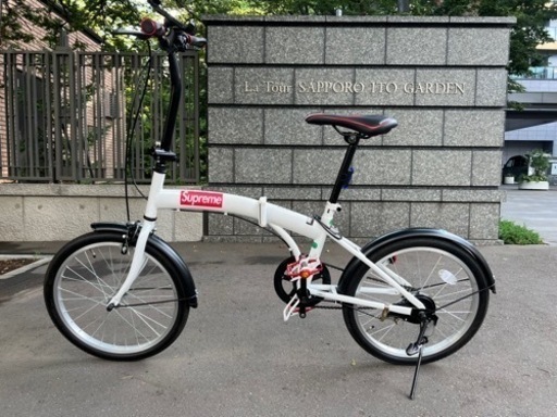 高級 折りたたみ自転車  本日掲載終了致します 未使用 超綺麗20インチ