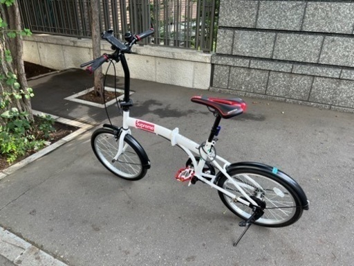 高級 折りたたみ自転車  本日掲載終了致します 未使用 超綺麗20インチ