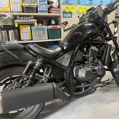 紅葉シーズン到来！　値引きしました！引き取り限定　レブル1100　DCT　初年度登録２０２１年１２月　走行距離6,193キロ　鍵２本あります。の画像
