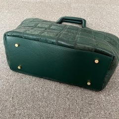 深緑トートバッグの画像