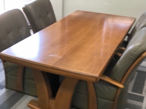 4人掛け　ダイニングテーブル　応接セット