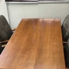 4人掛け　ダイニングテーブル　応接セットの画像