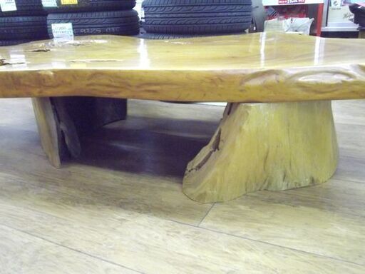 1枚板 コブテーブル 幅184×高36cm×厚さ7.5cm 床の間 和室 こぶテーブル 座卓 札幌市 厚別区 1枚板 コブテーブル 幅184×高36cm×厚さ7.5cm 床の間 和室 割引 こぶ