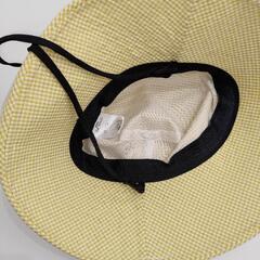 レディース帽子　つば広の画像