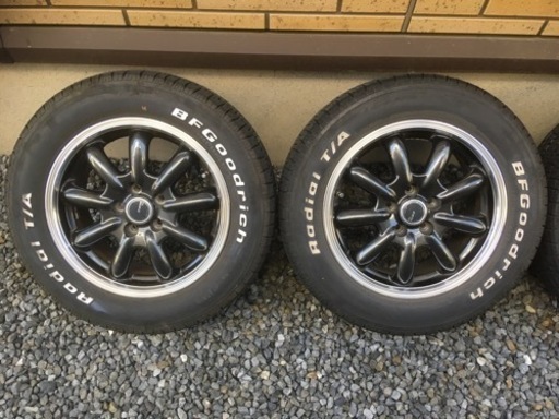 BF Goodrich BF グッドリッチ ホワイトレター プリウス MONZA JP スタイル バーニー モンツァ JP-STYLE