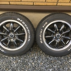 BF Goodrich BF グッドリッチ ホワイトレター プリウス MONZA JP スタイル バーニー モンツァ JP-STYLE Bany アルミホイール ５穴 15インチの画像