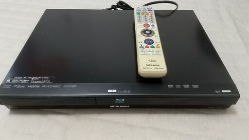 【最終値下げ】三菱　REAL　ブルーレイレコーダー　CMカット機能付き