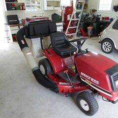 お買い得!!　バロネス  GM100B  乗用芝刈機　集草バック...