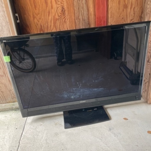 MITSUBISHI テレビ　55型　ブルーレイレコーダー付