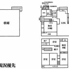 【話掛有】🏘️ 広島市中区舟入川口町　売戸建住宅　1F車庫に駐車4台可能、貸駐車場としてもOK！ - 広島市
